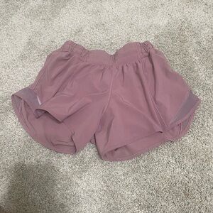 pink lulu 4inch hottie hot shorts size 4